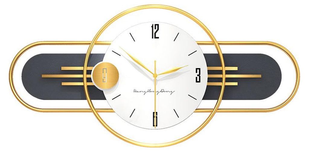 SensaHome Orologio da parete Shanghai - Orologio in oro - Immagine del prodotto 