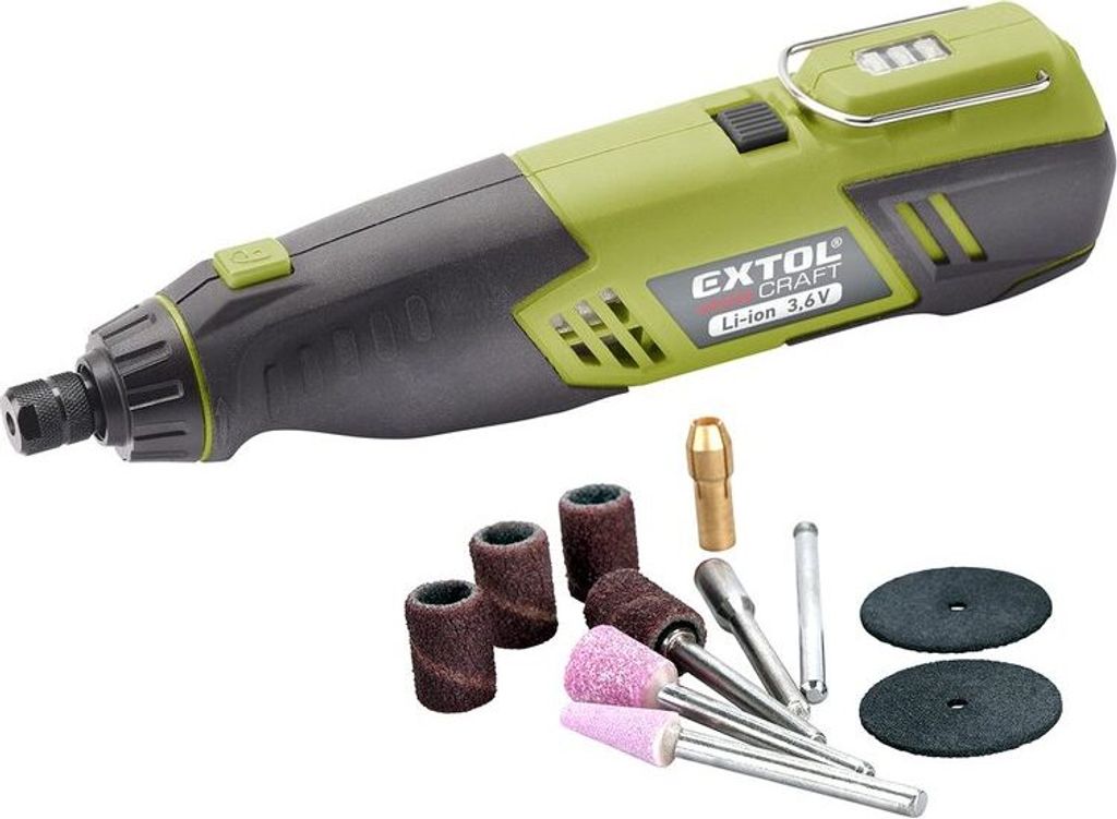 Extol Smerigliatrice diritta portatile a batteria 3,6 Immagine del prodotto 