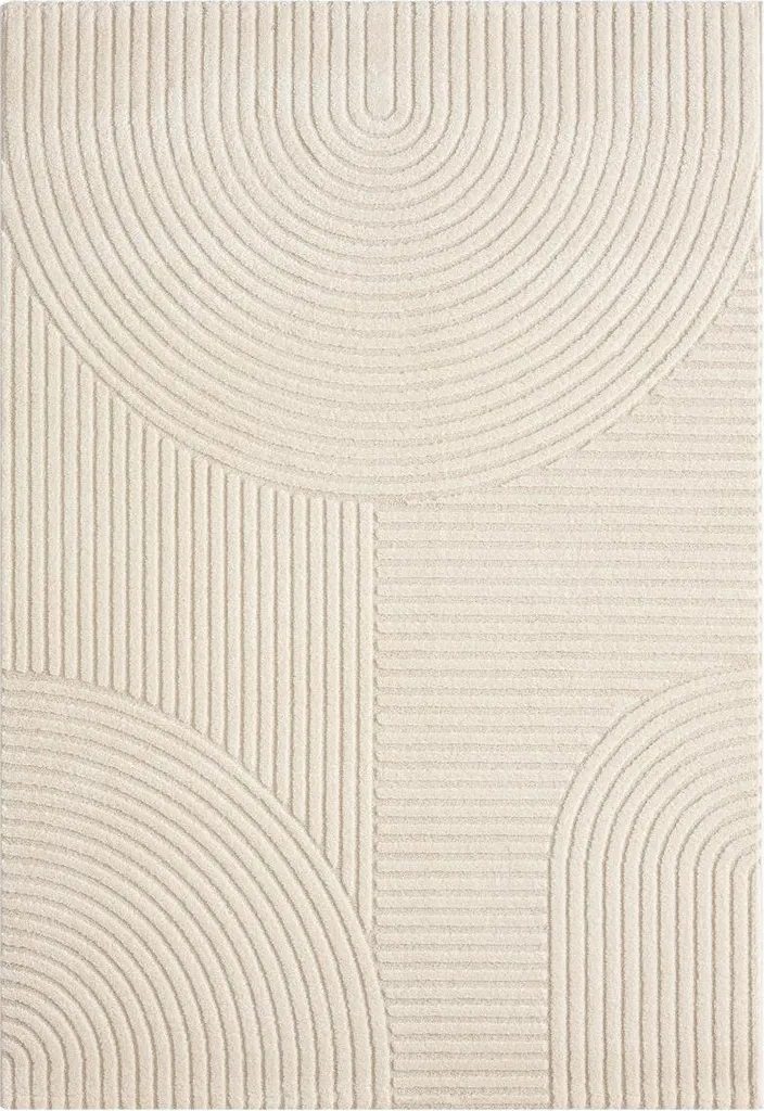 LYN9 CERNAN Tapis tissé salon et chambre à motif simple 160x230 cm