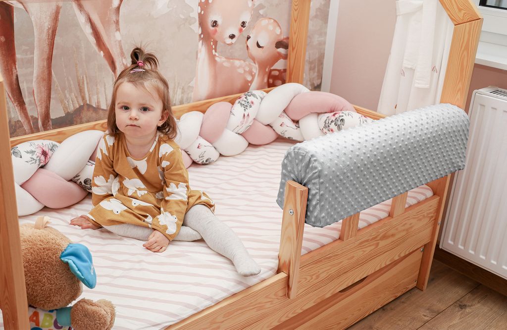 Bettkantenschutz für Kinderbetten  120 cm- Schutz für Produktbild 4