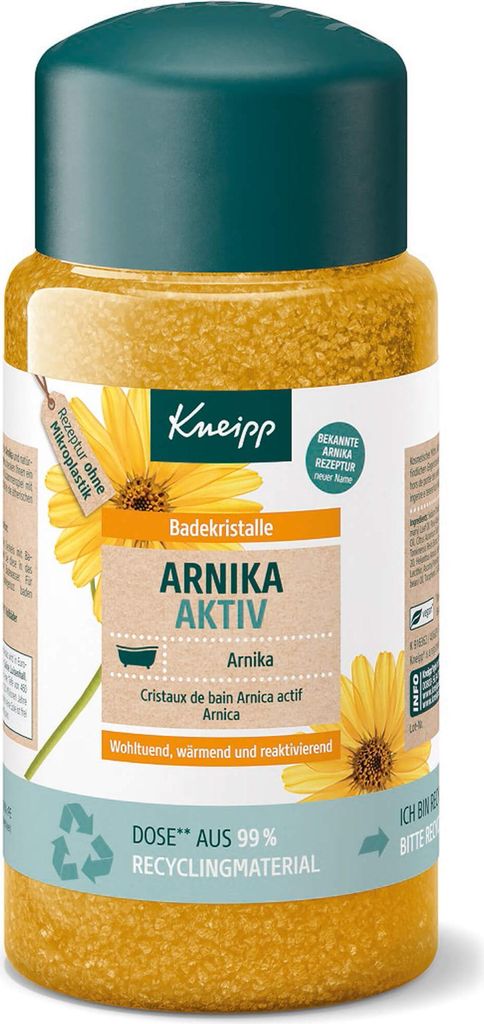 Kneipp, Arnica Active, Koupelová sůl, 600g (VÝROBEK Z Obrázek produktu 