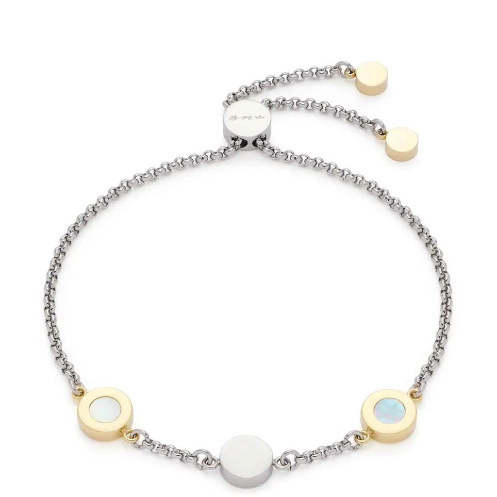 Leonardo 018335 Bracciale da donna Alitia in acciaio inox bicolore oro blu