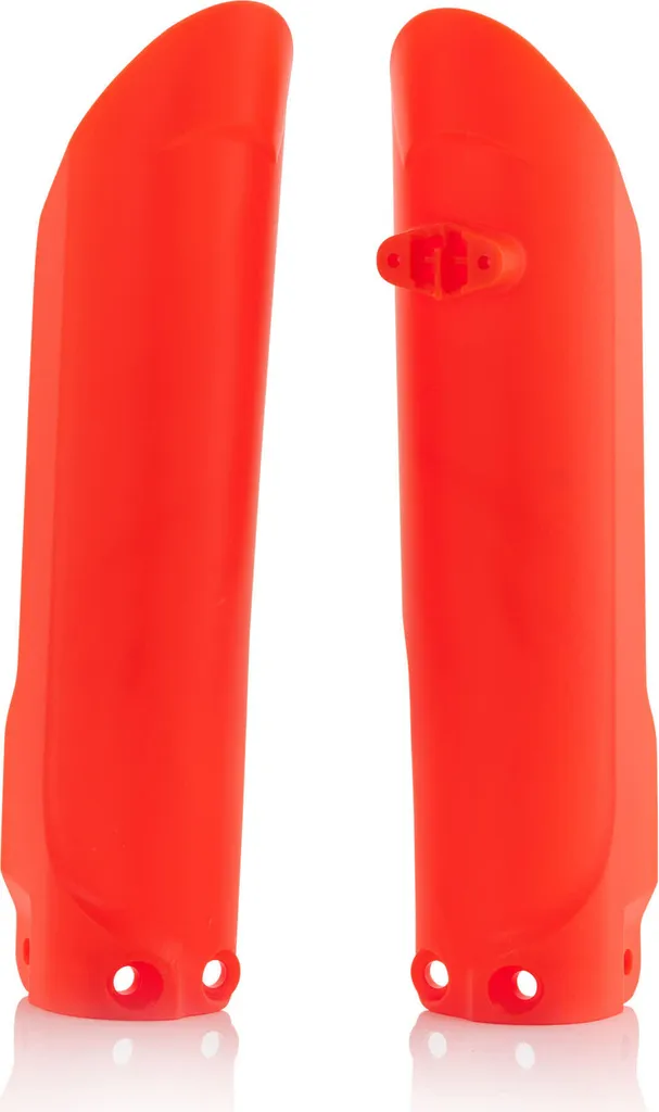 Protège-fourche ACERBIS résistant orange fluo - Plastique haute densité
