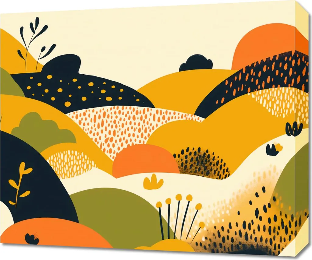 Décoration Murale Paysage Solaire 60x50 cm : Créez une Ambiance Zen
