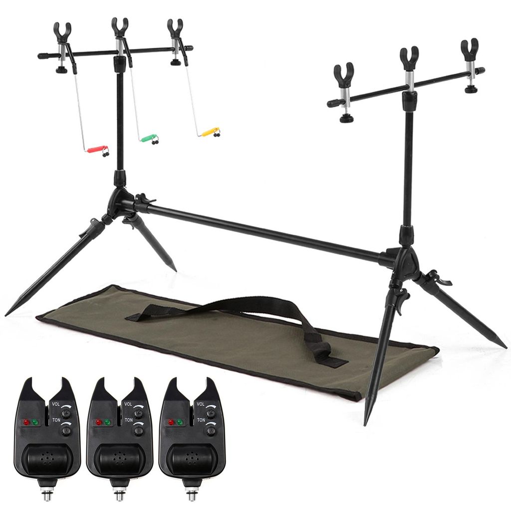 Einstellbare versenkbare Rod Pod Rutenhalter Set + Produktbild 
