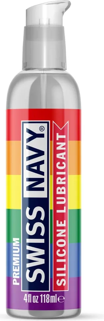 Lubrifiant à base de silicone Pride Edition Premium - Flacon de 118 ml