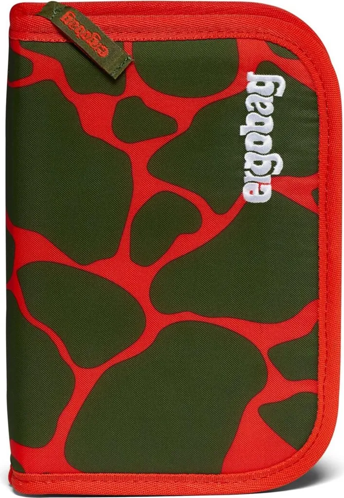 Aestethic School Kit: Ergobag Astuccio FeuerspeiBär Oliva Lumi-Edition