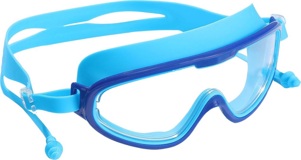 Schwimmbrille für Kinder, großer Rahmen, Antibeschlag-Schwimmbrille, klare Sicht, UV-Schutz, Poolbrille für Kinder von 5–16 Jahren