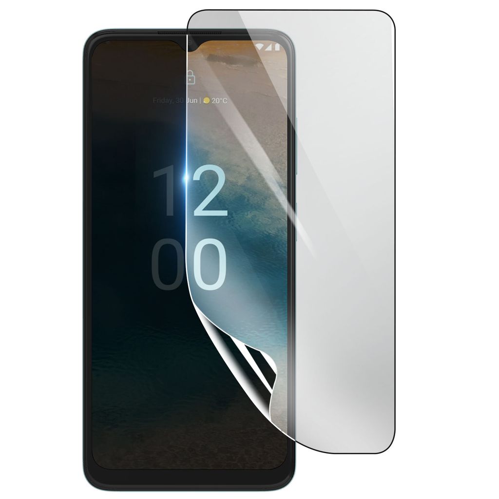 3mk, Stoß- und kratzfester Hydrogel Bildschirmschutz für Nokia G22, Transparent