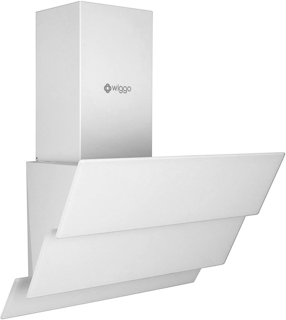 Wiggo-E33-Dunstabzugshaube-kopffrei 50cm o 60cm-Glasfront in 3 Farben-Touchfeld 