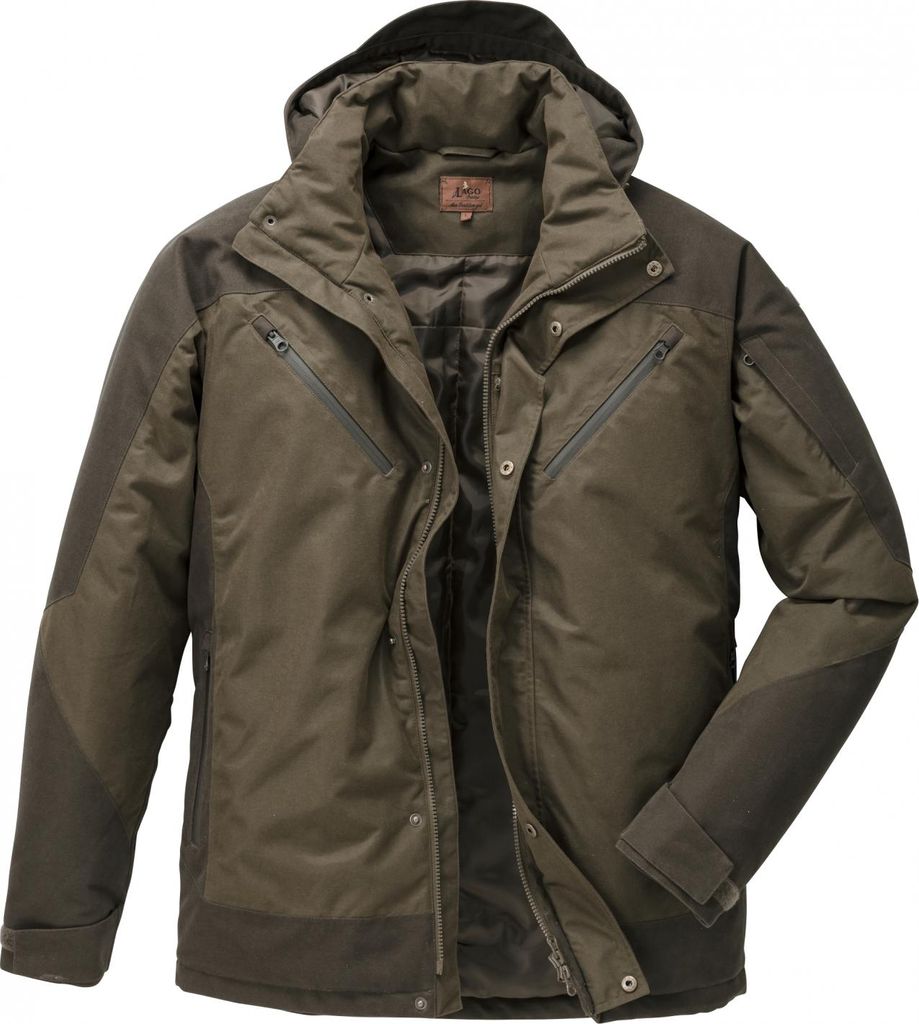 il Lago Prestige Extremejacke Geo Pro Herren (Oliv) Größe 4XL