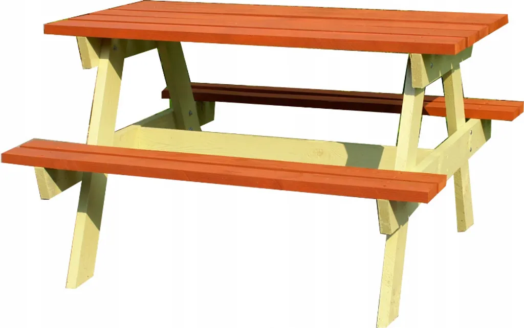 Meubles de jardin enfants pour goûter et activités créatives en bois