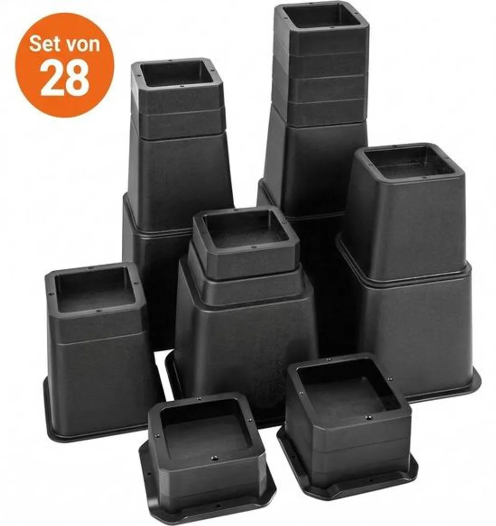 Ajuster la Hauteur de Meuble Trop Bas : Pack JustValue 28 Eléments