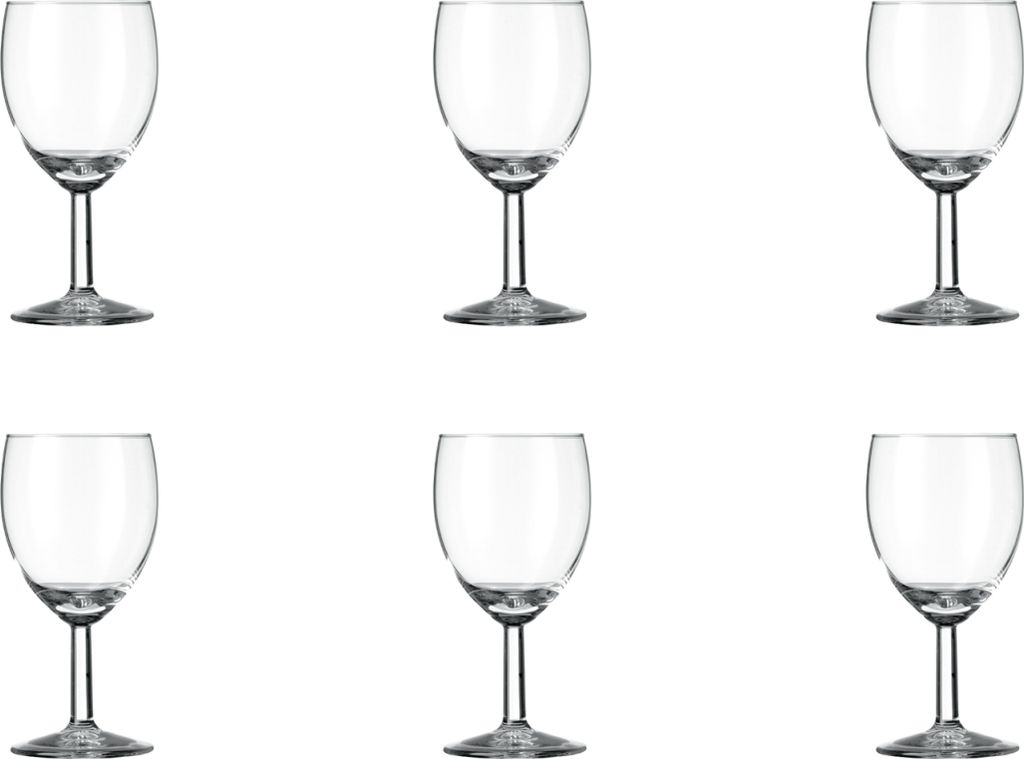 6 x Weingläser, Weißweingläser, Glas, transparent, 20cl Produktbild 