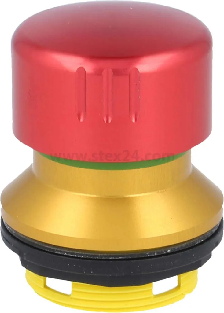 Arrêt d'Urgence Aluminium 16,2 mm SHORTRON pour Encastrement Réduit