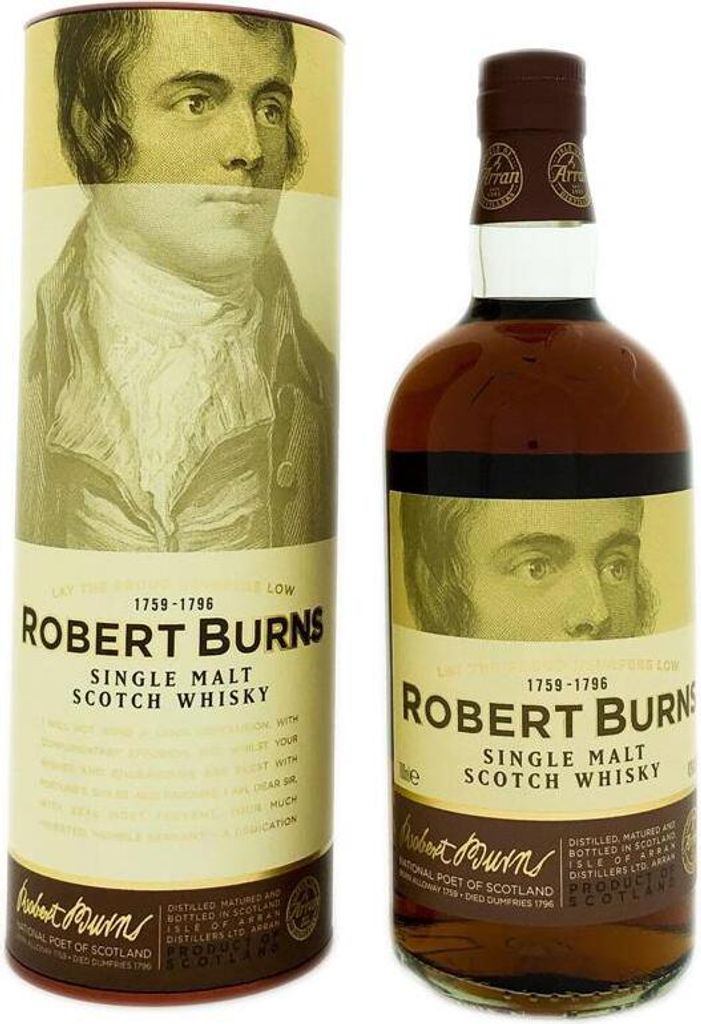 Robert Burns Whisky + Box 700ml 43% Vol. Produktbild 