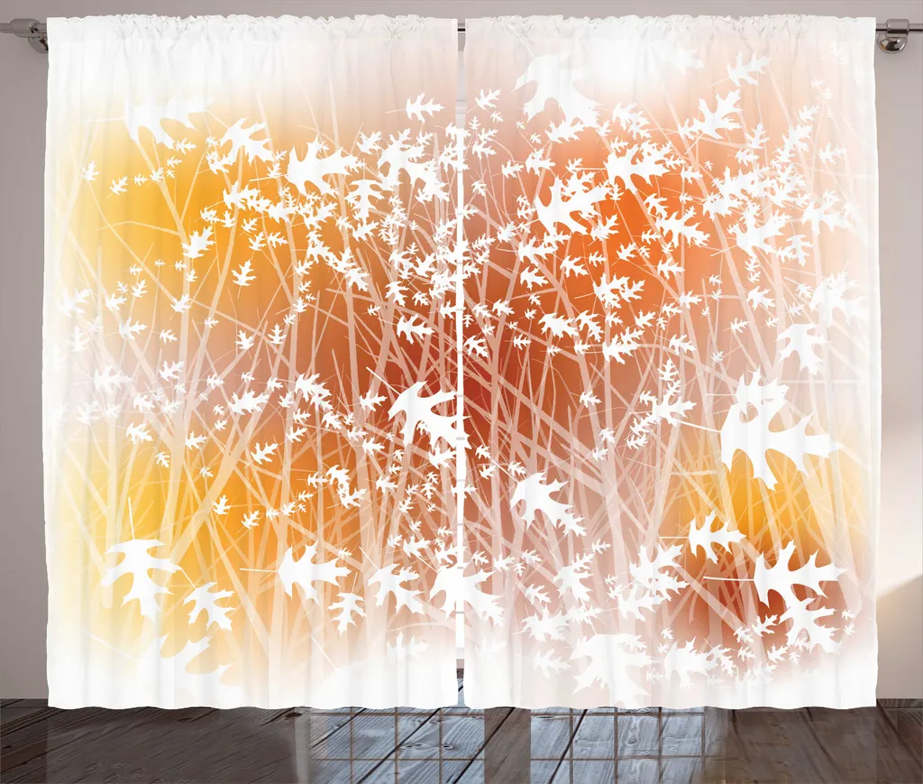 Rideau Grande Largeur 280x225 cm pour Intimité et Déco Forêt Chênes