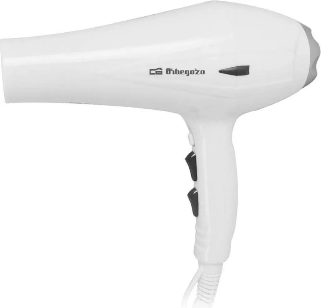 Sèche-cheveux compact Orbegozo SEH 1800 W pour un séchage rapide doux