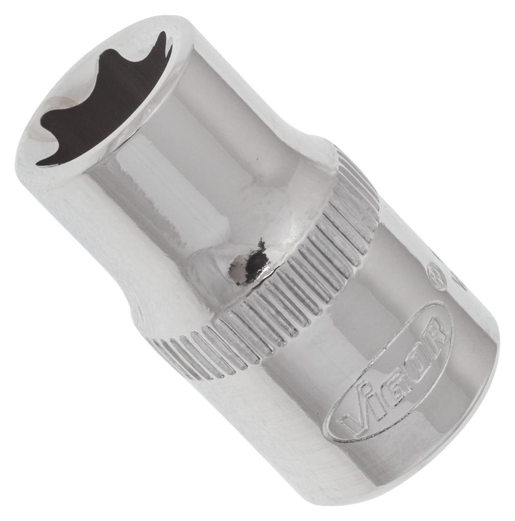 VIGOR Steckschlüsseleinsatz V2722N 1/4" E Profil SW E10 Produktbild 