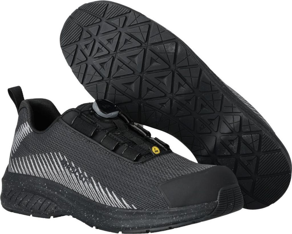 MASCOT Sicherheitsschuhe S1PS Weite 8 Schwarz 37