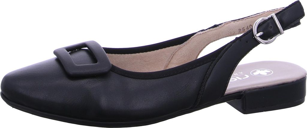 Rieker Damen Slingback Pumps Schwarz Image du produit 