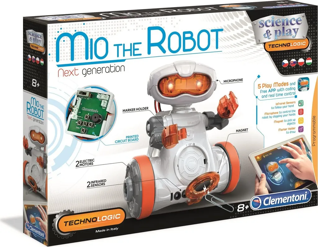 Robot Programmable Enfant Clementoni Mio - Kit de Construction STEM 8 ans - 3