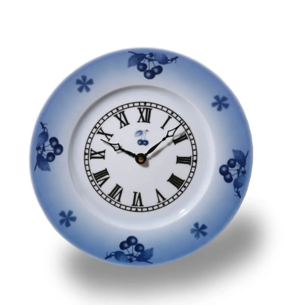 Horloge murale pour décoration de cuisine classique porcelaine Thun 26cm