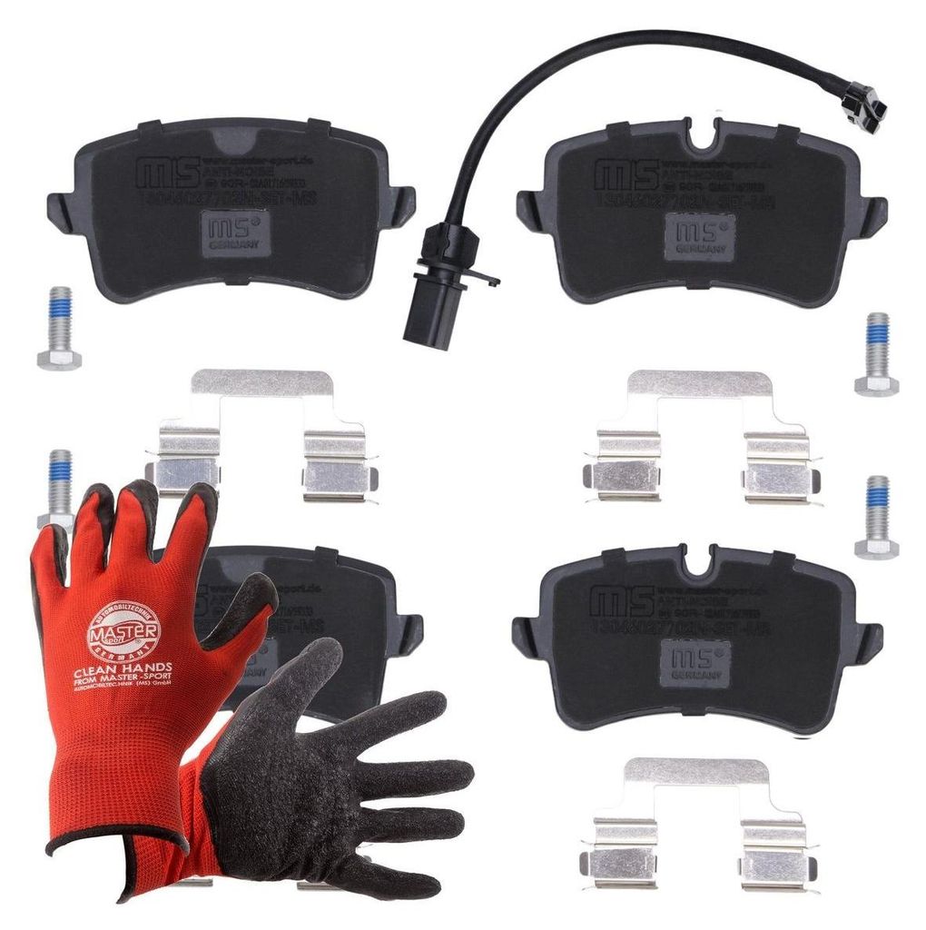 MASTER-SPORT Bremsbeläge Satz Hinten für AUDI A6 Avant (4G5, 4GD, C7) 13046027702N-SET-MSP