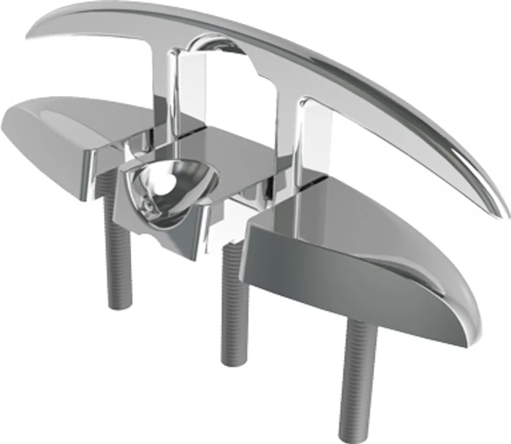 Taquet pliable inox 203,2mm Allpa Niro robuste pour bateau moteur