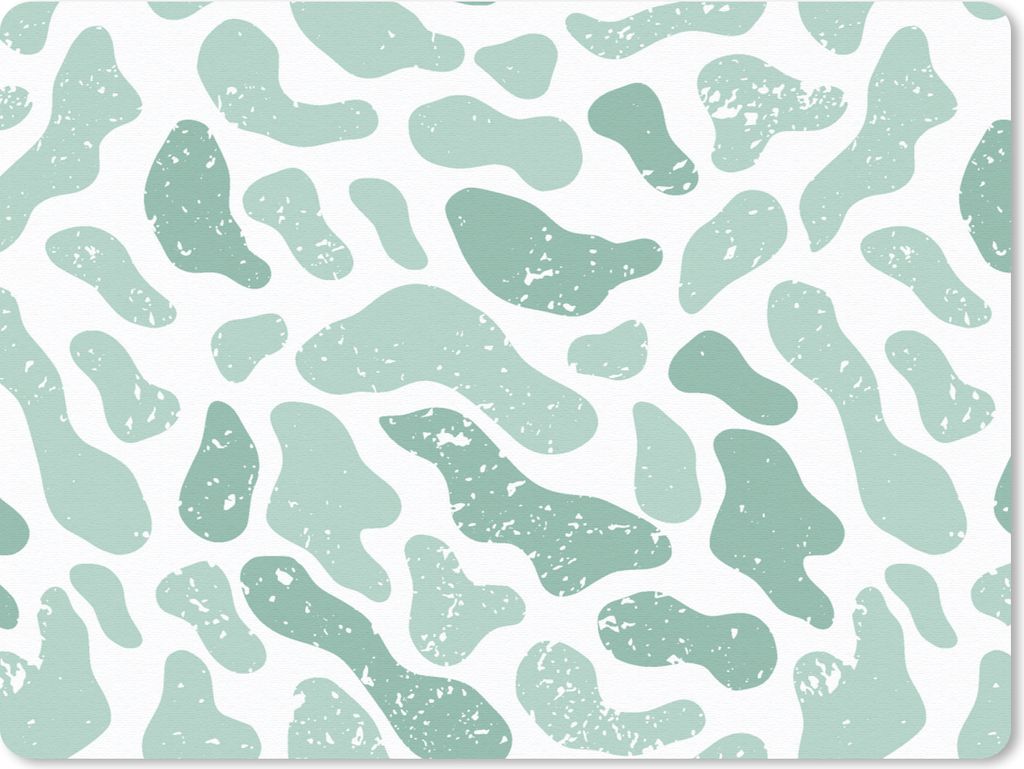 MuchoWow Mauspad Mousepad Abstrakt - Farbe - Muster - Grau - Tiermuster 40x30 cm - Mousepads - Maus Mat - Pad - Mausunterlage - Anti Rutsch
