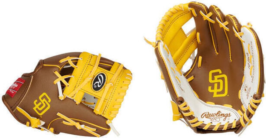 Rawlings MLB Logo Gloves LH 10 Inch Team Padres Fanzone Artikel