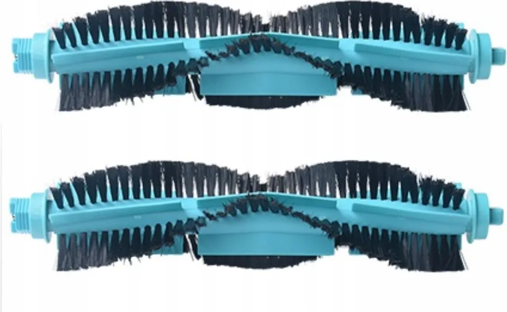 Pack de 2 brosses de rechange pour Xiaomi Viomi V3 V2 Mop Pro - Noir