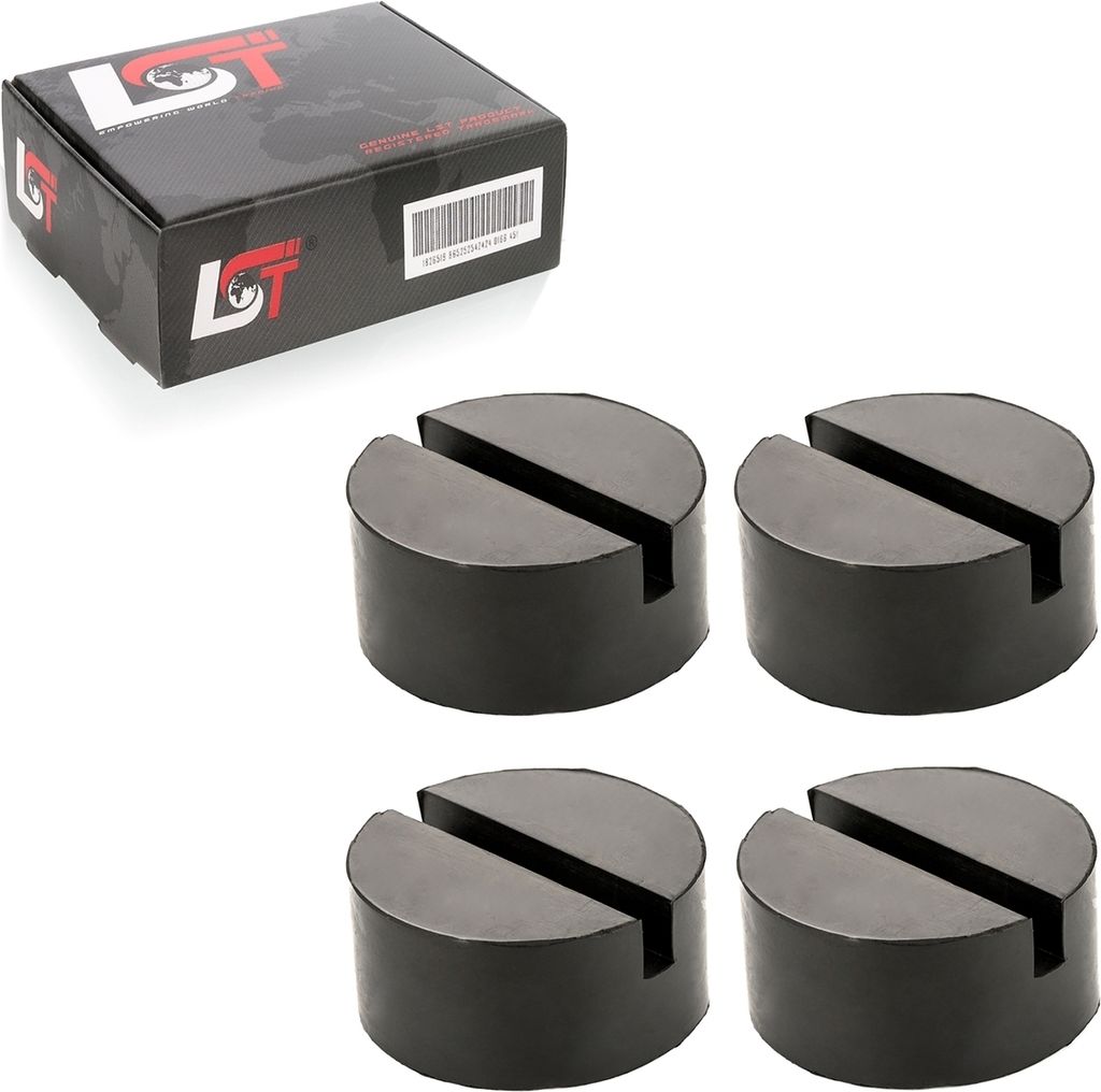 4x Wagenheberaufnahme 75x35 Gummiblock für CITROEN für PEUGEOT für RENAULT
