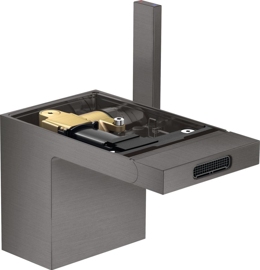 hansgrohe AXOR MyEdition Einhebel-Bidetmischer mit Push-Open Ablaufgarnitur, ohne Platte, 47212340