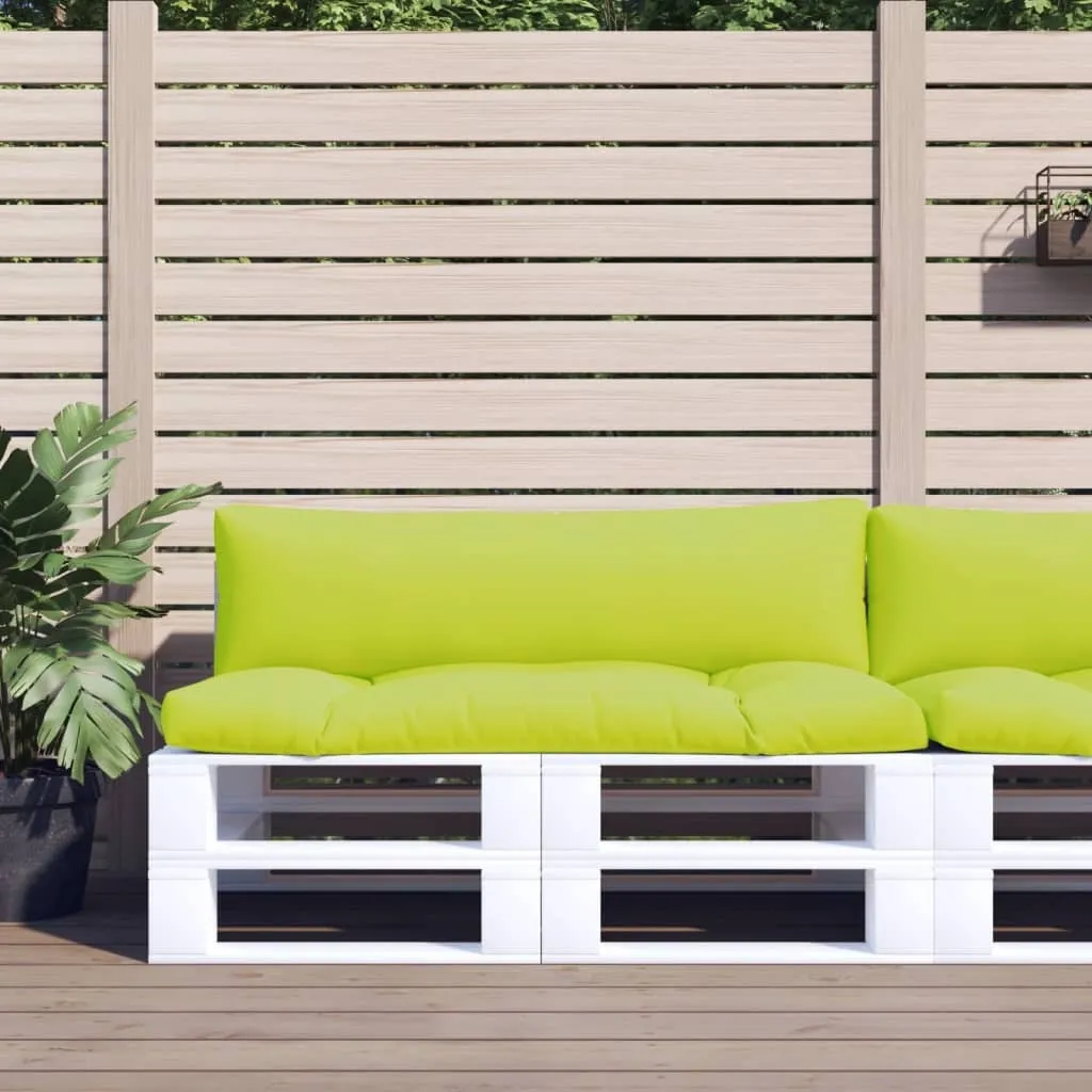 Best Möbel Cuscini Pallet Tessuto Verde Brillante - Cloris 2 Pezzi