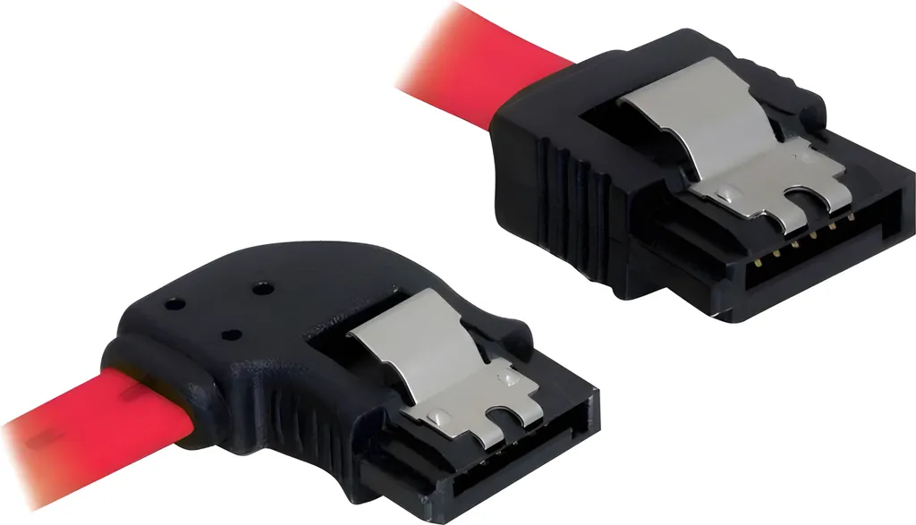 Cavo SATA Delock 50cm - Smetti di Perdere Dati! Clip di Sicurezza Incluse