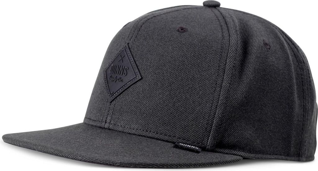 Djinns 6 Panel Snapback Cap Monochrome black