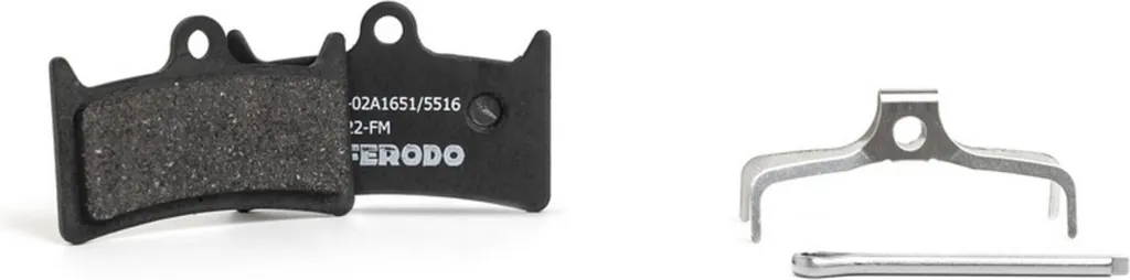 Plaquettes de frein FBP017FM Ferodo All-Round pour trajet quotidien Noir