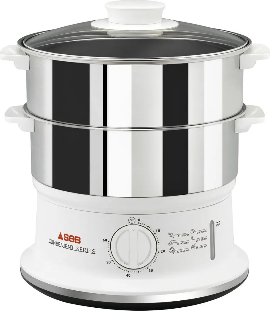 Cuiseur vapeur Seb VC145100 - Cuisinez sans gras et sans surveillance