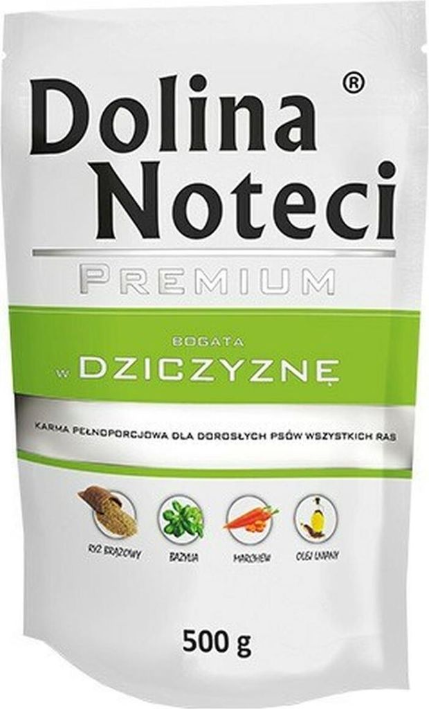 Dolina Noteci Premium Pies Dziczyzna saszetka 500g Zdjęcie produktu 
