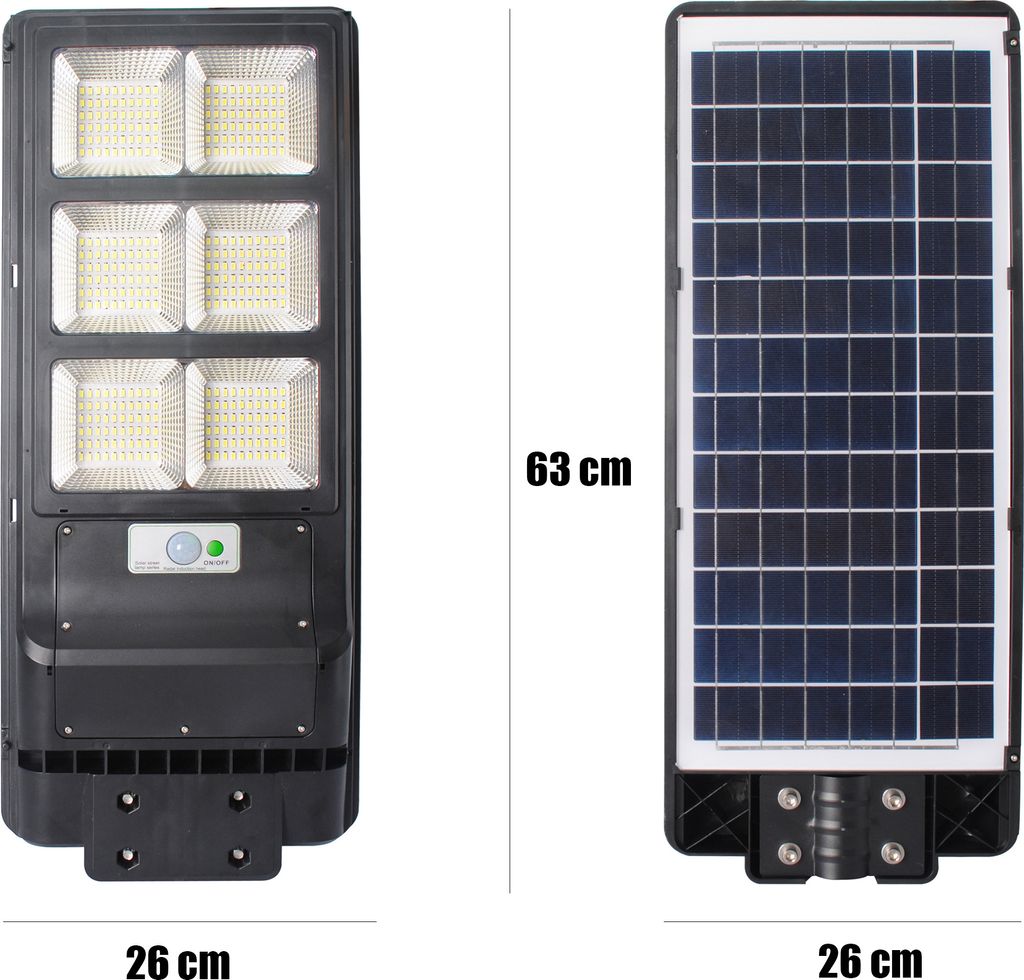 Solar Straßenlampe LED 270W Außen Bewegungsmelder Produktbild 12