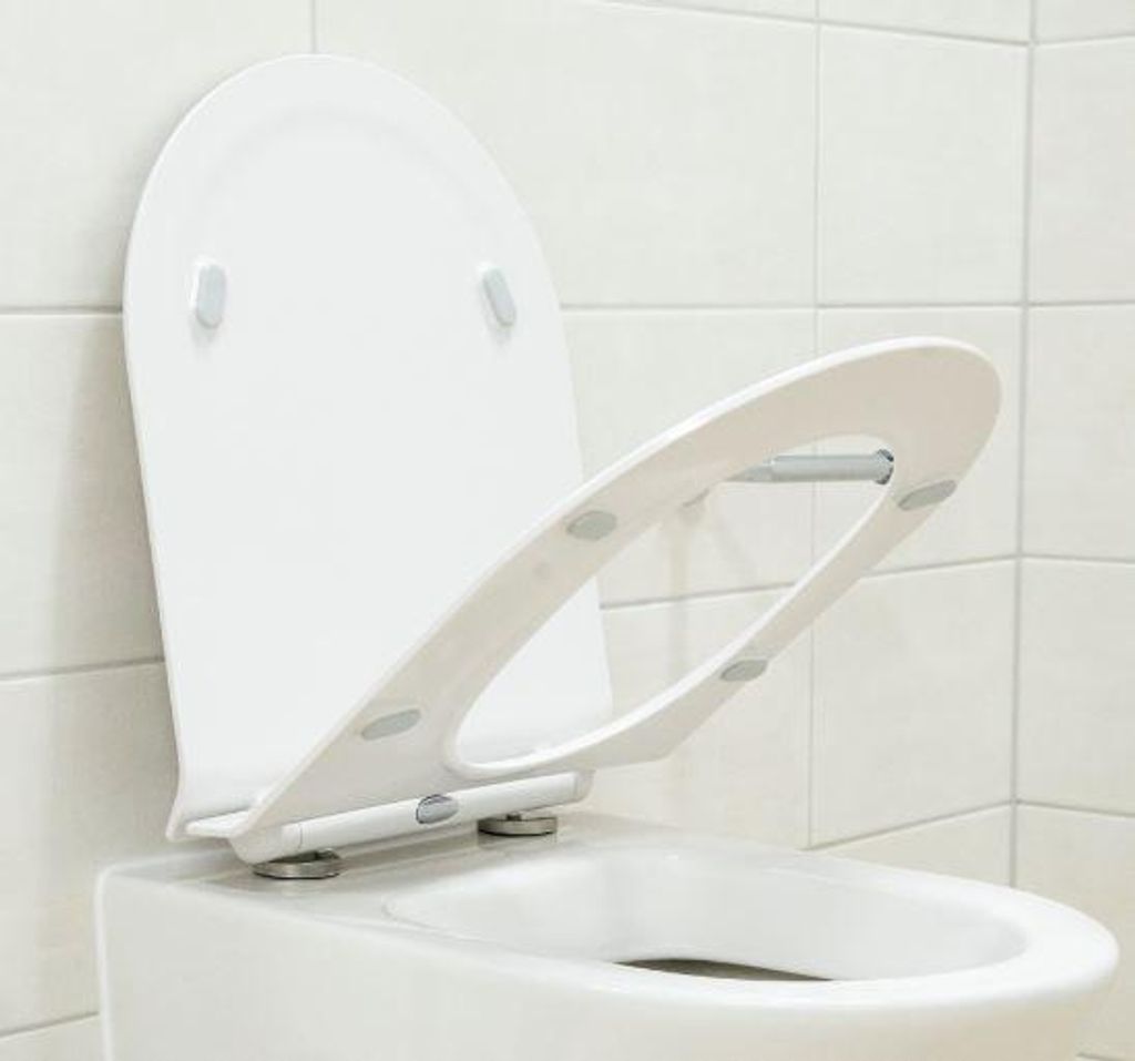 BERNSTEIN Ultraflacher Duroplast WC-Sitz U2019 mit Produktbild 