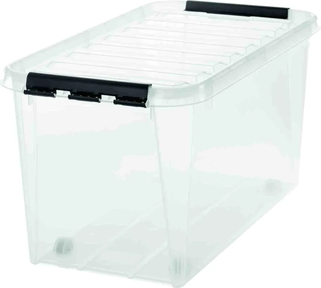 Boîte de rangement Smart Store 70 L : fini le désordre avec roulettes