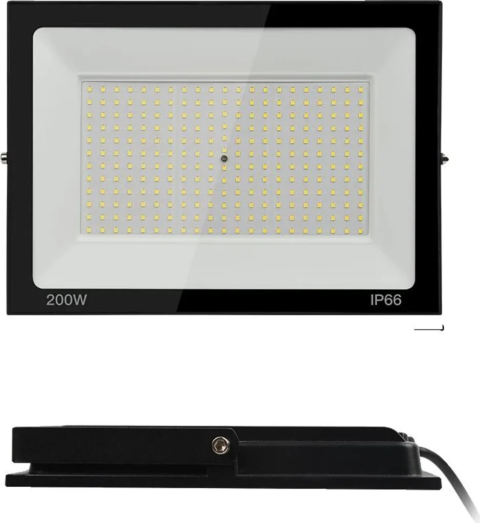 Projecteur LED Extérieur 200W IP66 Blanc Froid 2PCS Modèle B Haute Puissance