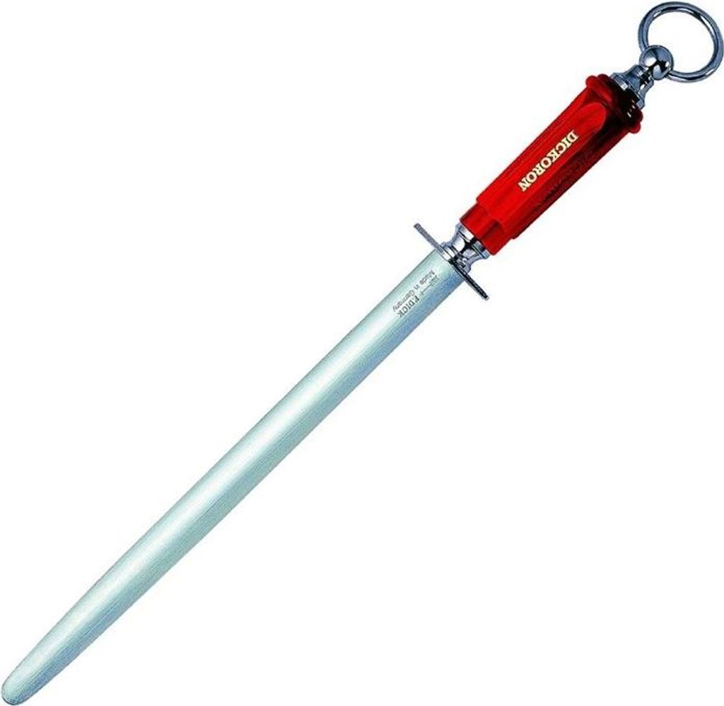 Dick Wetzstahl DICKORON classic 30 cm Messerschärfer Abziehstein Kunststoffgriff