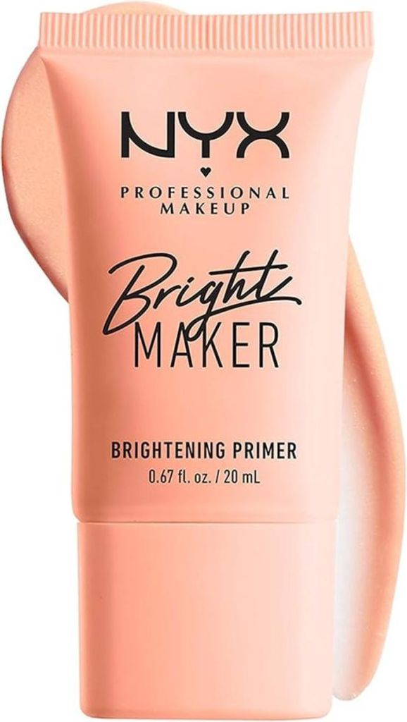 NYX Professional Makeup Bright Maker Primer with Papaya Extract and Skin Conditioners 20ml
