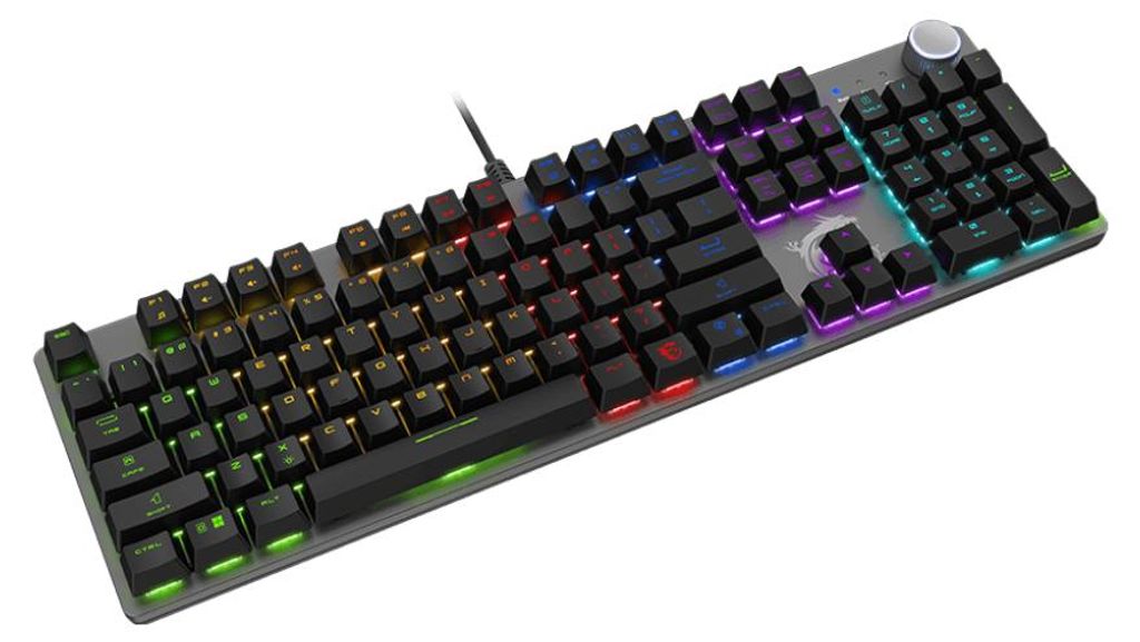 MSI FORGE GK-320 RED Gaming Keyboard, verkabelt Immagine del prodotto 