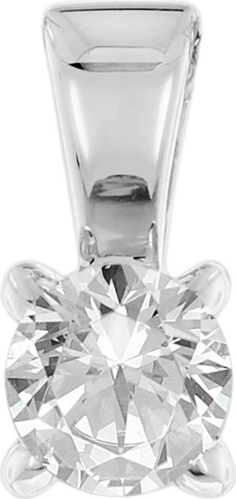 GLIZZ GL1069 Lab Grown Diamant-Anhänger 0,25 Karat 333 Weißgold