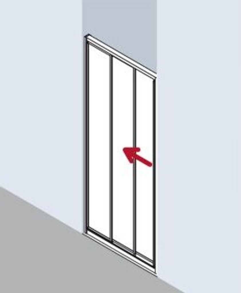 Kermi I2STD080201UK Gleittür Ibiza 2000 STD 0800x