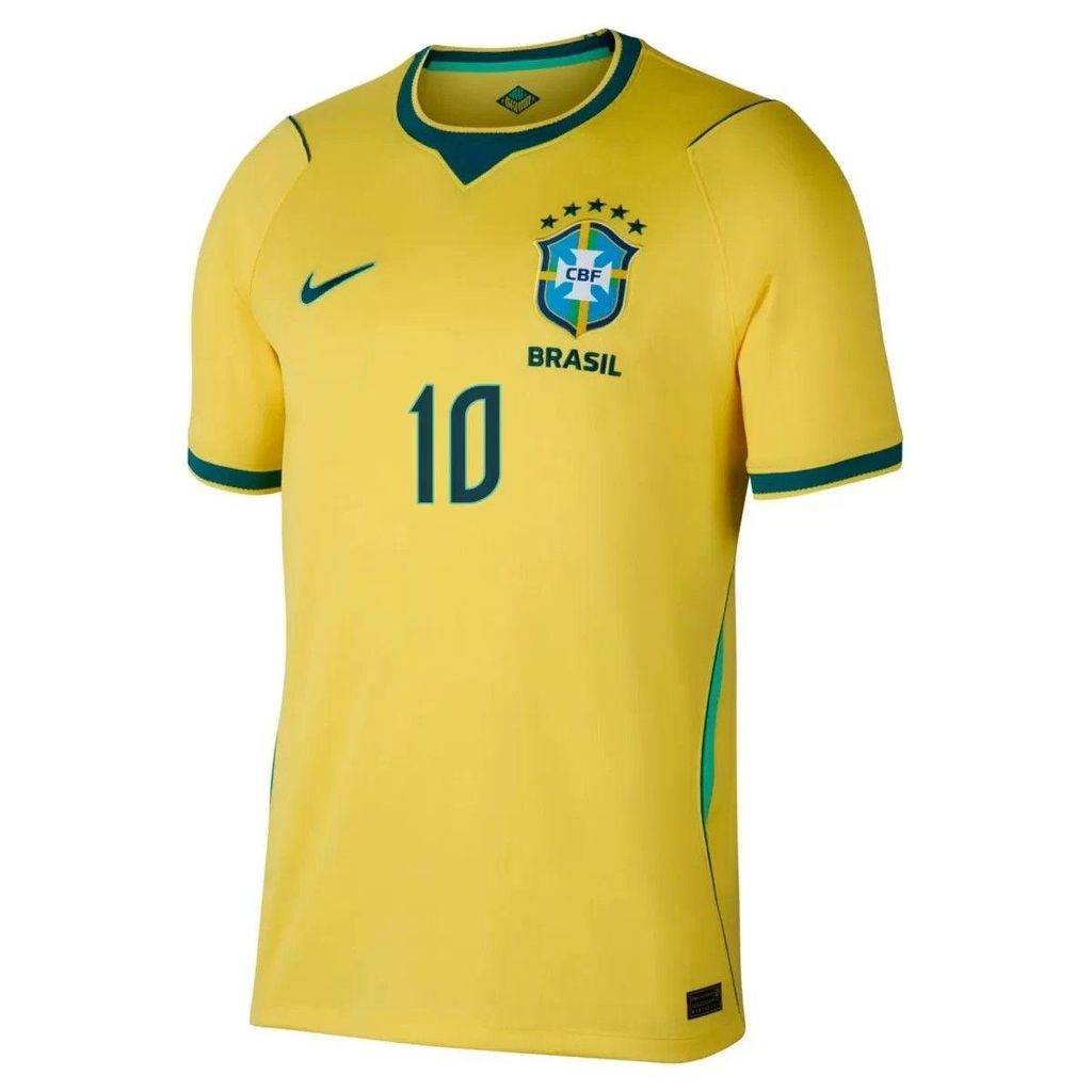 #10 Neymar Jr Koszulka domowa reprezentacji Brazylii dla Zdjęcie produktu 